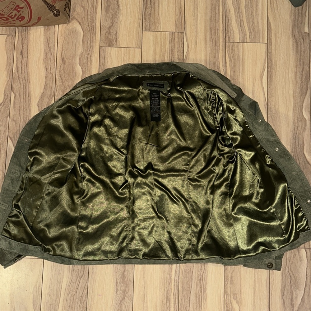 For Joseph Green Suede Jacket - Picture 4 of 11
